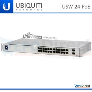 Ubiquiti Networks UniFi Managed Layer 2 Gigabit Switch 24-Ports, SFP, USW-24-POE - Picture 1 of 5