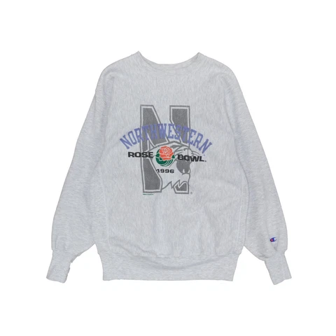 Vintage Northern Western Wildcats Champion Reverse Weave Sweatshirt XL 90s NCAA Cover