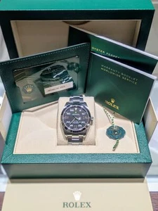 Rolex Air-King 116900 40mm Black Dial Stainless Steel B&P 2023 Green Card - Picture 1 of 15