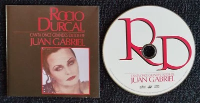 ROCIO DURCAL " CANTA ONCE GRANDES EXITOS DE JUAN GABRIEL " MEXICAN 2001 CD - Image 1 of 2