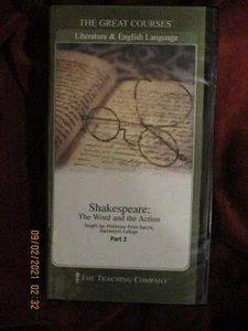 GREAT COURSES - SHAKESPEARE: Word and Action PT II - Video DVD - Picture 1 of 1