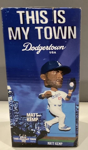 2010 Matt Kemp Bobblehead Los Angeles LA Dodgers SGA New Cover