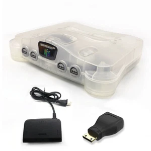 Hispeedido Clear White Retrofit N64Digital HDMI MOD Console N64 HDMI GameConsole - Picture 1 of 10