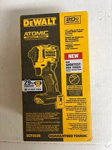 Dewalt DCF850B ATOMIC 20V MAX 1/4 Brushless 3-Speed Impact Driver - Picture 1 of 4