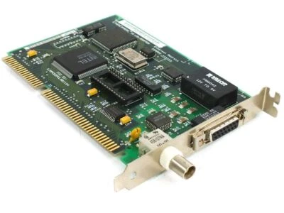 Intel 305897-002 16-Bit ISA EtherExpress 16 8/16 Lan Adapter Card with COAX - Image 1 of 4