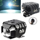 Motorcycles Headlight 6500k White Super Bright LED Working Spot Light Motorbike