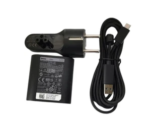 Cargador de fuente de alimentación de CA 24W UE HA/DA24NM130 para Dell VENUE 11 Pro y XPS13 7140 - Imagen 1 de 6