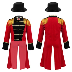 Niños Niños Abrigo Chaqueta de Carnaval Mago Prendas de abrigo Magic Blazer Rol Juego Sobretodo - Imagen 1 de 22
