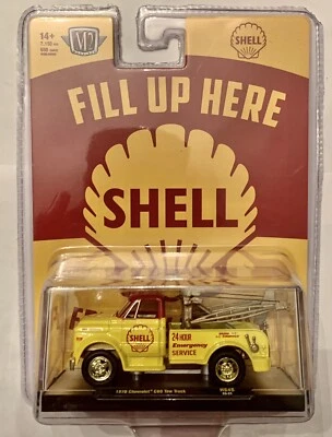 M2 Machines CHASE! 1 Of 650 1970 Chevrolet C60 SHELL Tow Truck Hobby Exclusive - Image 1 of 4