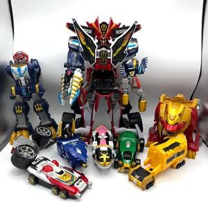 Bandai Power Rangers Super Megaforce Gokaiger DX Kanzen GokaiOh Megazord zord - Picture 1 of 24