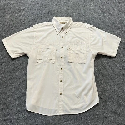 Rugged Earth Outfitter Mens Button Down Shirt Large Vented Fishing Short Sleeve - Image 1 of 4