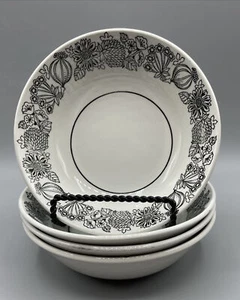 Set Of 4 Vintage Manitou By Grindley 6” Coupe Cereal Bowl Discontinued - Picture 1 of 11