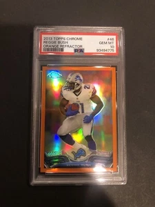 Reggie Bush 2013 Topps cromo naranja refractor #46 PSA 10 (pop 1) - Imagen 1 de 2