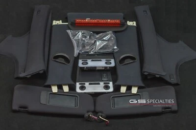 NEGRO Techo BMW E90 M3 NEGRO Kit de embellecedores SEDÁN INTERIOR BERLINA SET DEPORTIVO Foto 1 de 4