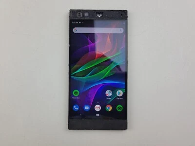 Razer Phone 1 (2017) (RZ35-0215) 64GB (GSM Desbloqueado) - RUIM ESTADO - T9323 - Imagem 1 de 4
