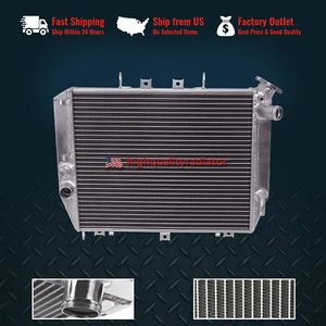 All Aluminum  Radiator For 2000-2001 Kawasaki Ninja ZX12 ZX12R ZX12-R - Picture 1 of 9