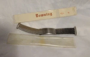 Downing Stainless Watchband Buckle 15mm - 21mm - Picture 1 of 4
