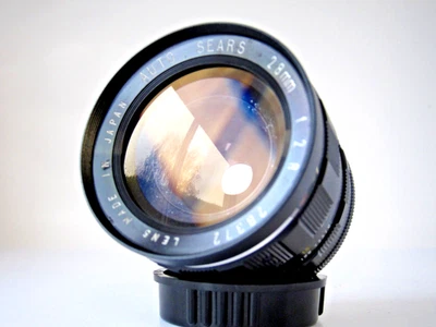 Sears Auto 28mm f2.8 JAPAN (Mamiya ?) Wide Prime Lens cleaned and lubricated. - Image 1 of 4