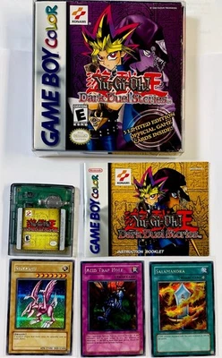 Yu-Gi-Oh! Dark Duel Stories (Nintendo GameBoy Color) w/ Box and DDS Promo Cards - Image 1 of 4