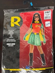 DC Comics Supereroe ROBIN - Vestito BAMBINO Costume Taglia GRANDE - Foto 1 di 2