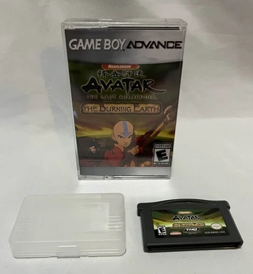 Avatar The Last Airbender The Burning Earth Game Boy Advance + Cassette Case - Image 1 of 4