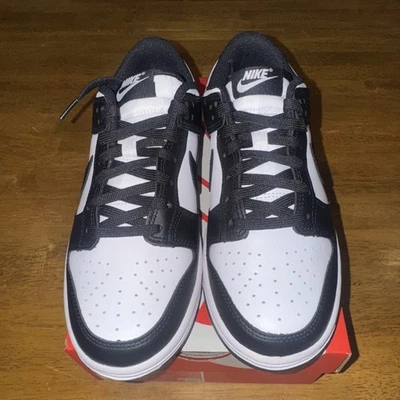 Nike Dunk панда низкие туфли CW1590-100 черный белый размер 7 женщин 5,5 мужчин новый в коробке - Изображение 1 из 4