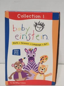 Baby Einstein Disney Collection 1 DVD Box Set of 9 - Picture 1 of 3