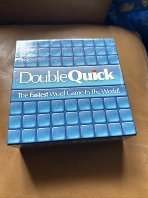 Bin Double Quick  by Winning Moves  - The Worlds Fastest Word Game Sealed - Image 1 of 4