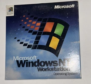 Microsoft Windows NT Workstation OS Version 4.0 CD with Key-code - Picture 1 of 4