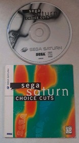 Sega Saturn Choice Cuts 1995 Gameplay Disc CD with Sleeve