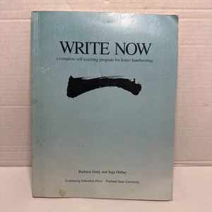 Write Now : A Complete Self-Teaching Program for Better Handwriting PB - Picture 1 of 14