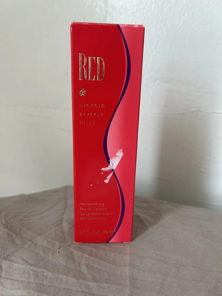 RED by GIORGIO BEVERLY HILLS Perfume 3.0 / 3 oz EDT For Women New in Box - Image 1 of 1