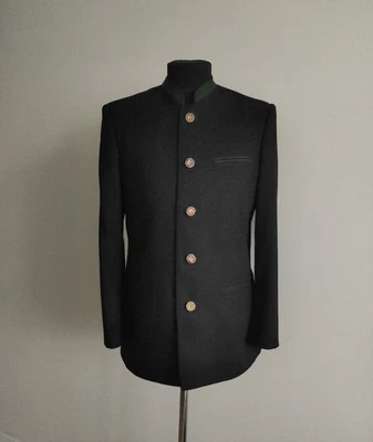 Lodenfrey Mens Pure Cashmere Traditional Charcoal Jacket Blazer Size M / US 40 - Image 1 of 4