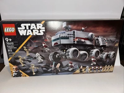 LEGO Star Wars 75413 Republic Juggernaut  100% Complete. Sealed Bags No Box - Image 1 of 4