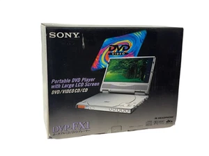 Reproductor de DVD portátil Sony DVP-FX1 con pantalla LCD grande reproductor de CD NUEVO  - Imagen 1 de 3