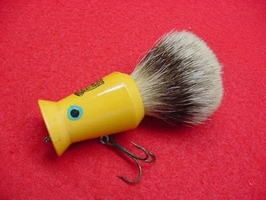 Vintage Muskie/Hecht Kunststoffköder - Kentbürste - 4" lang - 2 1/2" hoch - schön - Bild 1 von 6