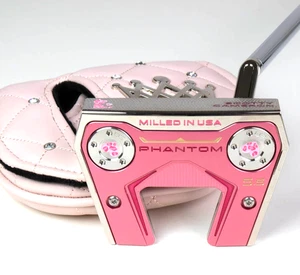 SCOTTY CAMERON 2024 Phantom Series Phantom 5.5 Charm Cat M+ Platinum Shine Pink - Picture 1 of 14