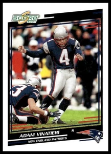 2004 Score #194 Adam Vinatieri New England Patriots NM+ - Picture 1 of 2