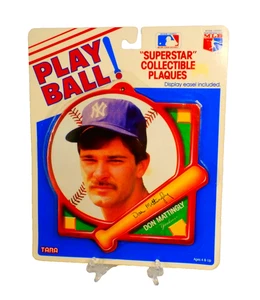Don Mattingly Superstar Collectible Plaque - Yankees- New Old Stock - Picture 1 of 3