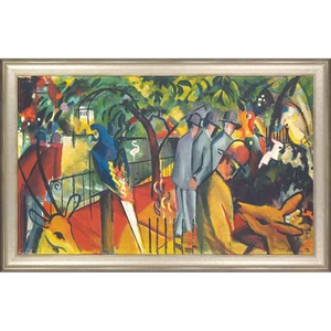 August Macke. Zoologischer Garten I (1912).  - Bild 1 von 5