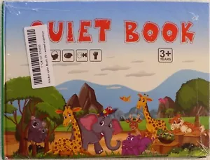 Quiet Book for Toddlers Montessori Interactive Toys Busy Hardcover - Picture 1 of 1