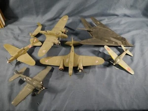 1/72  BUILT  JUNK YARD  PZL-37 LOS , F-117, HELLCAT, ZERO - Picture 1 of 7