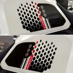 Aufkleber 3D Schutz Seitenlichter Tank Motorrad Kompatibel For Ducati desertx - Picture 1 of 7