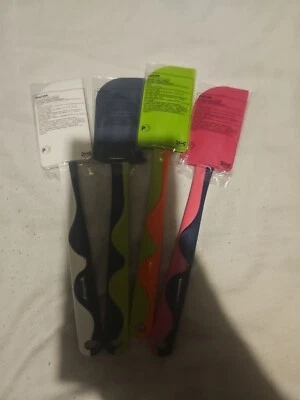 Espátula de goma de silicona IKEA GUBBRORA, verde, azul, negro rosa. (juego de 4) Bnip Foto 1 de 2