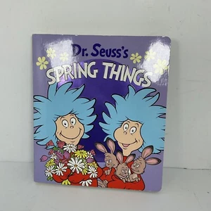 DR. Seuss 1985 Edition Spring Things Hard Page Book - Imagen 1 de 1