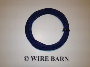 20 GAUGE TXL BLUE AUTOMOTIVE WIRE - HIGH TEMP - 100 FT PRIMARY HOOKUP WIRE USA - Picture 1 of 2