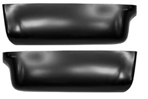 1973-1987 Chevy & GMC C/K Pickup Lower Rear Quarter Bedside Panel Section Pair
