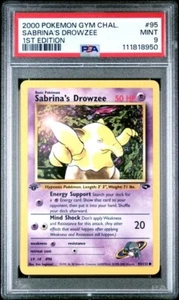 PSA 9 Sabrina's Drowzee - 1st Edition Gym Challenge - 95/132 - Pokemon Card - Picture 1 of 2