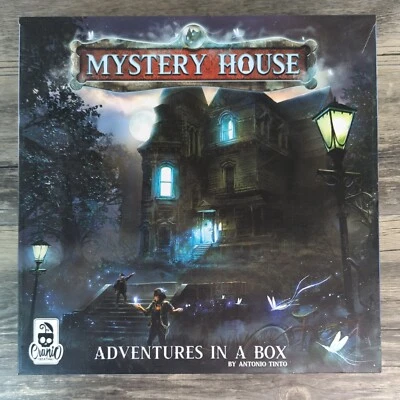 Mystery House Escape Room Board Game Cranio Creations Labyrinth 3D Sealed 2019 - Image 1 of 4