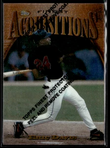 1997 Topps Finest Acquisitions #260 Eric Davis Orioles  - Picture 1 of 2